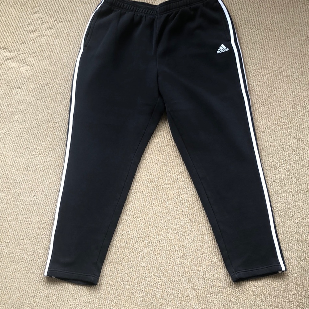 Men’s Adidas stripe-leg joggers XXL